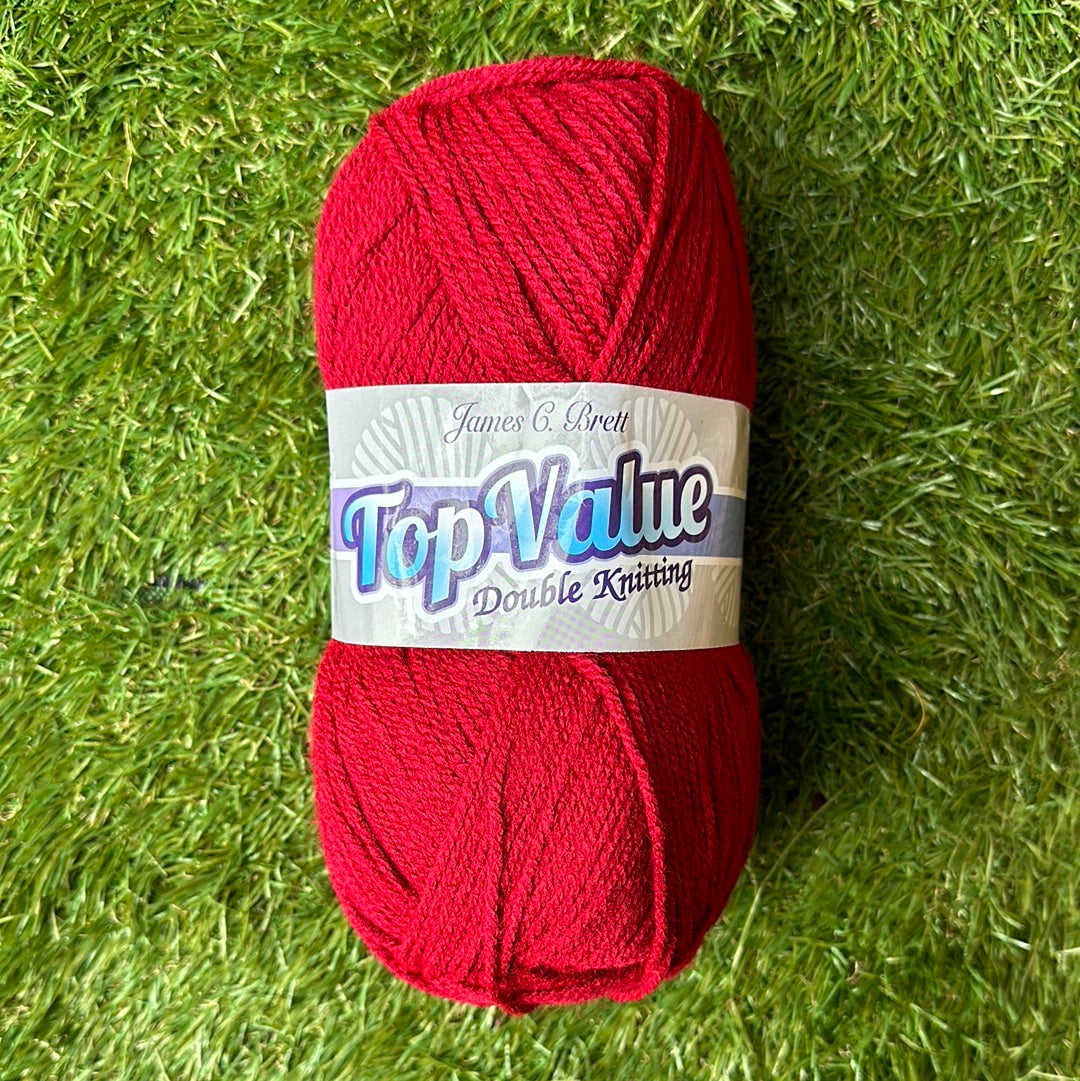 Top Value DK Berry Red - 8425