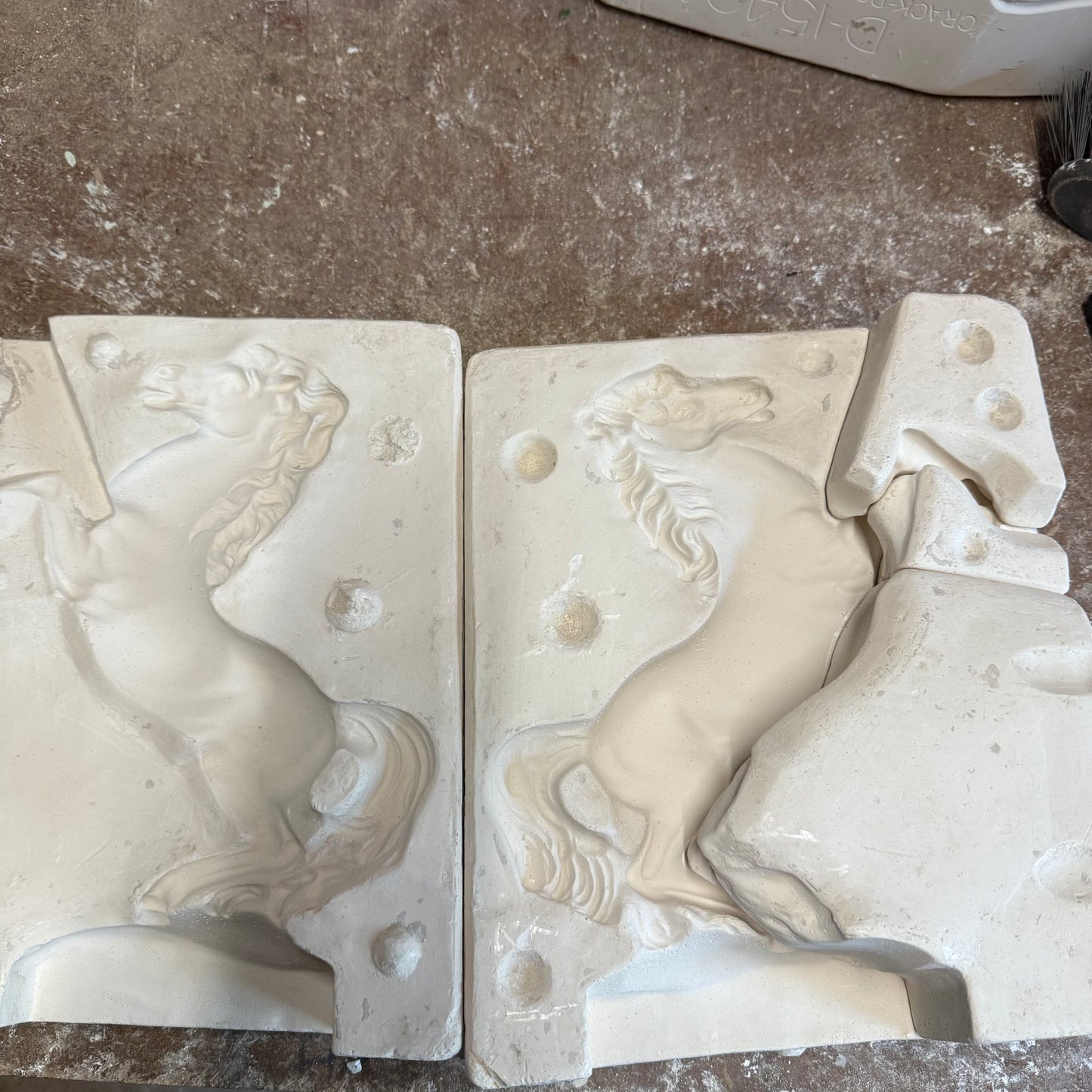 Rearing Horse Slip Cast Pottery Mould POSTAGE INCLUDED