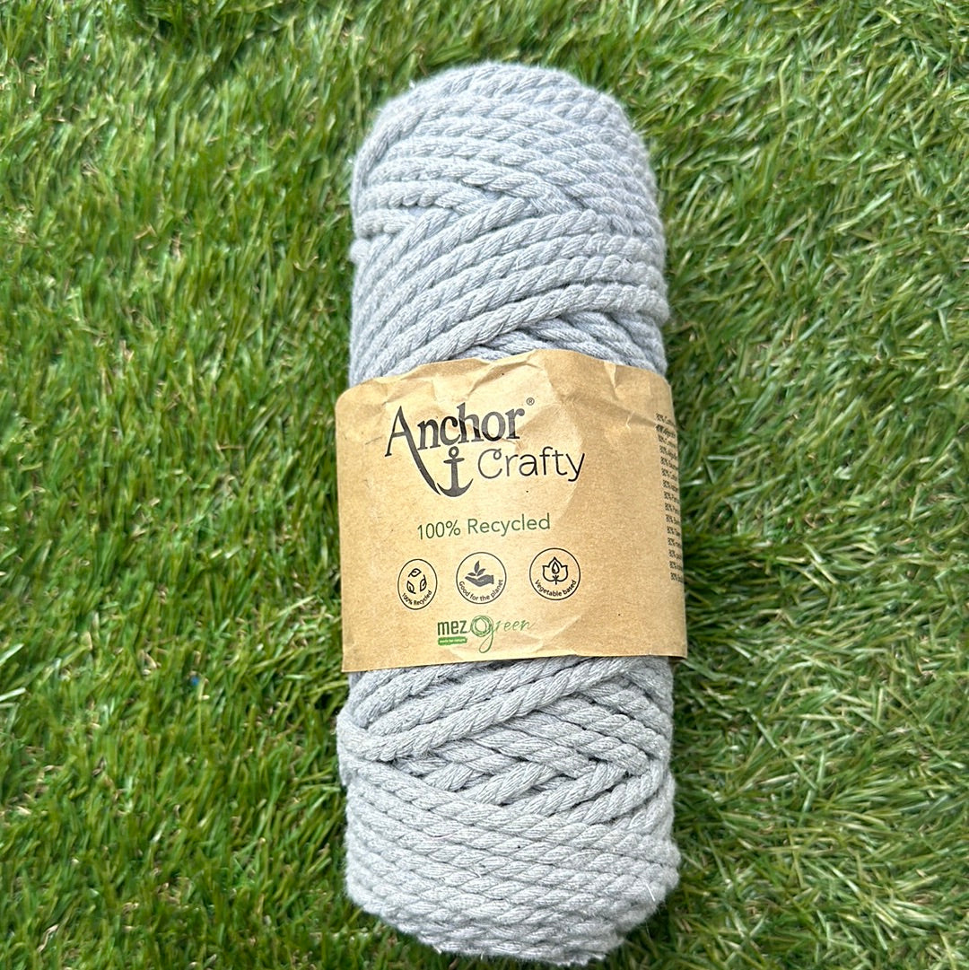 Anchor 5mm x40m macrame - Grey