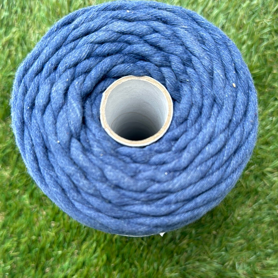 Bobbiny 5mm Macrame Cord - Jeans