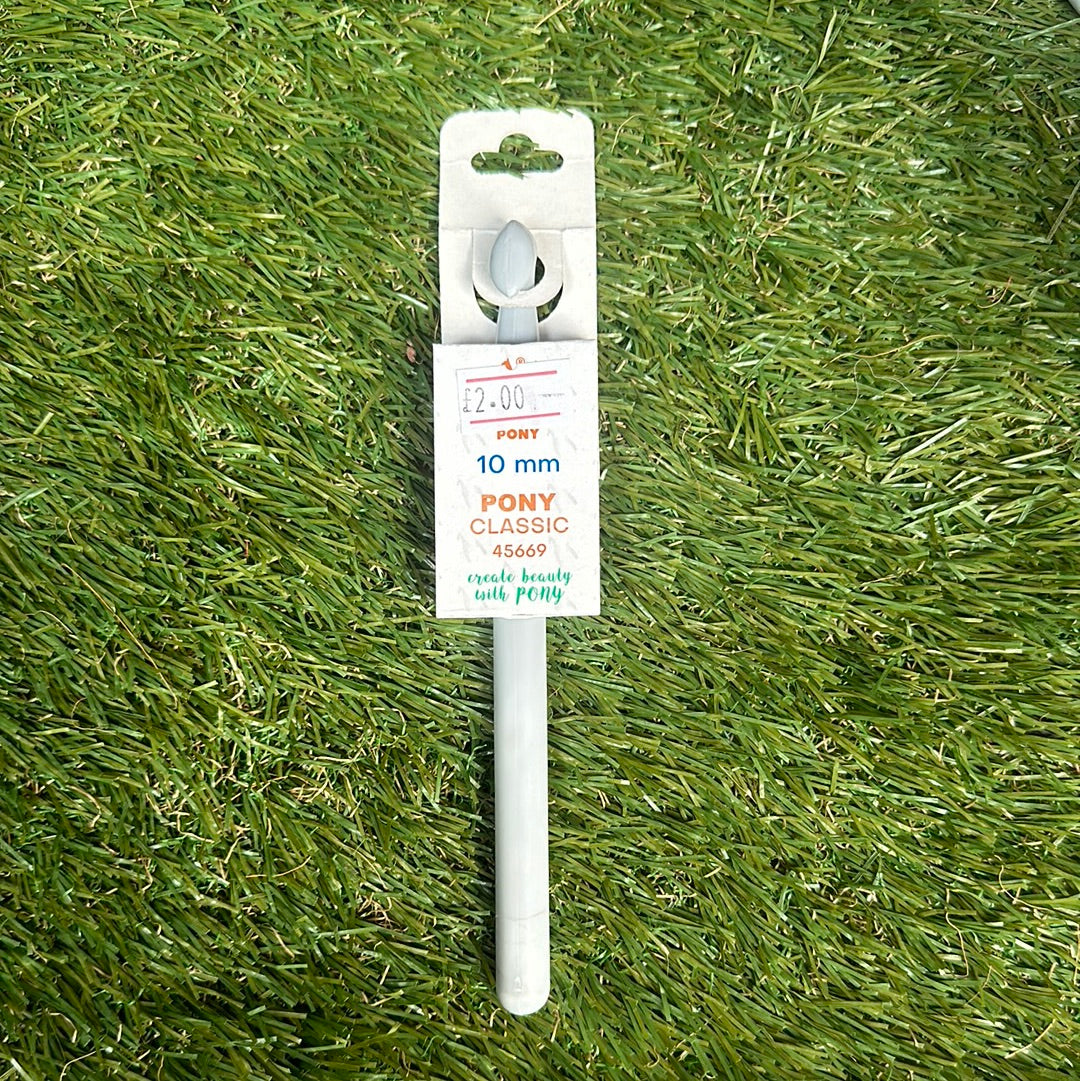 Pony 10mm Crochet Hook