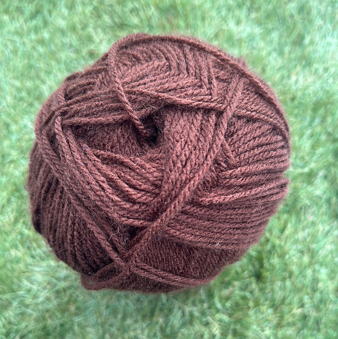 Top Value DK 100g Brown - 841