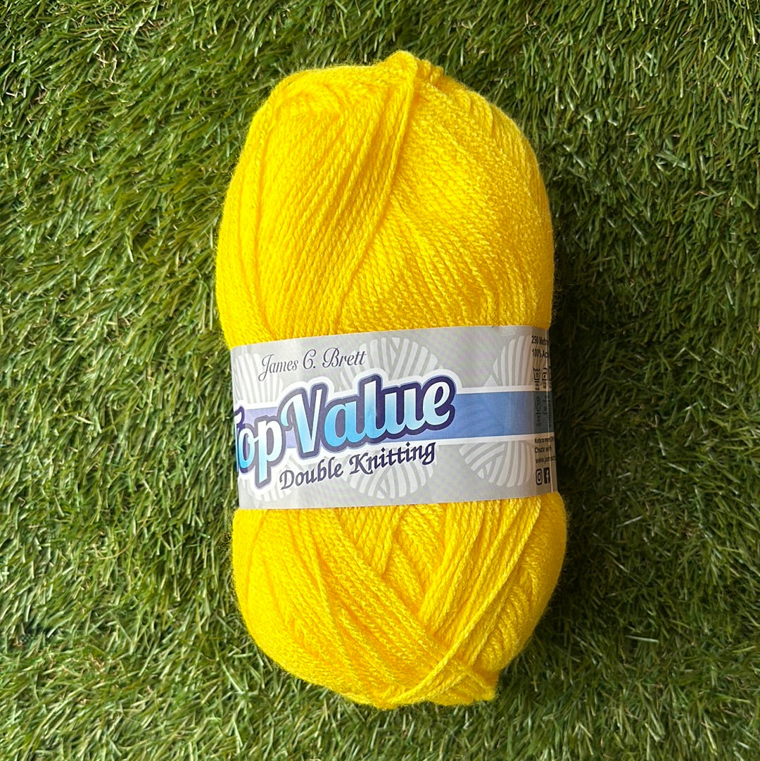 Top Value DK Bright Yellow - 8476