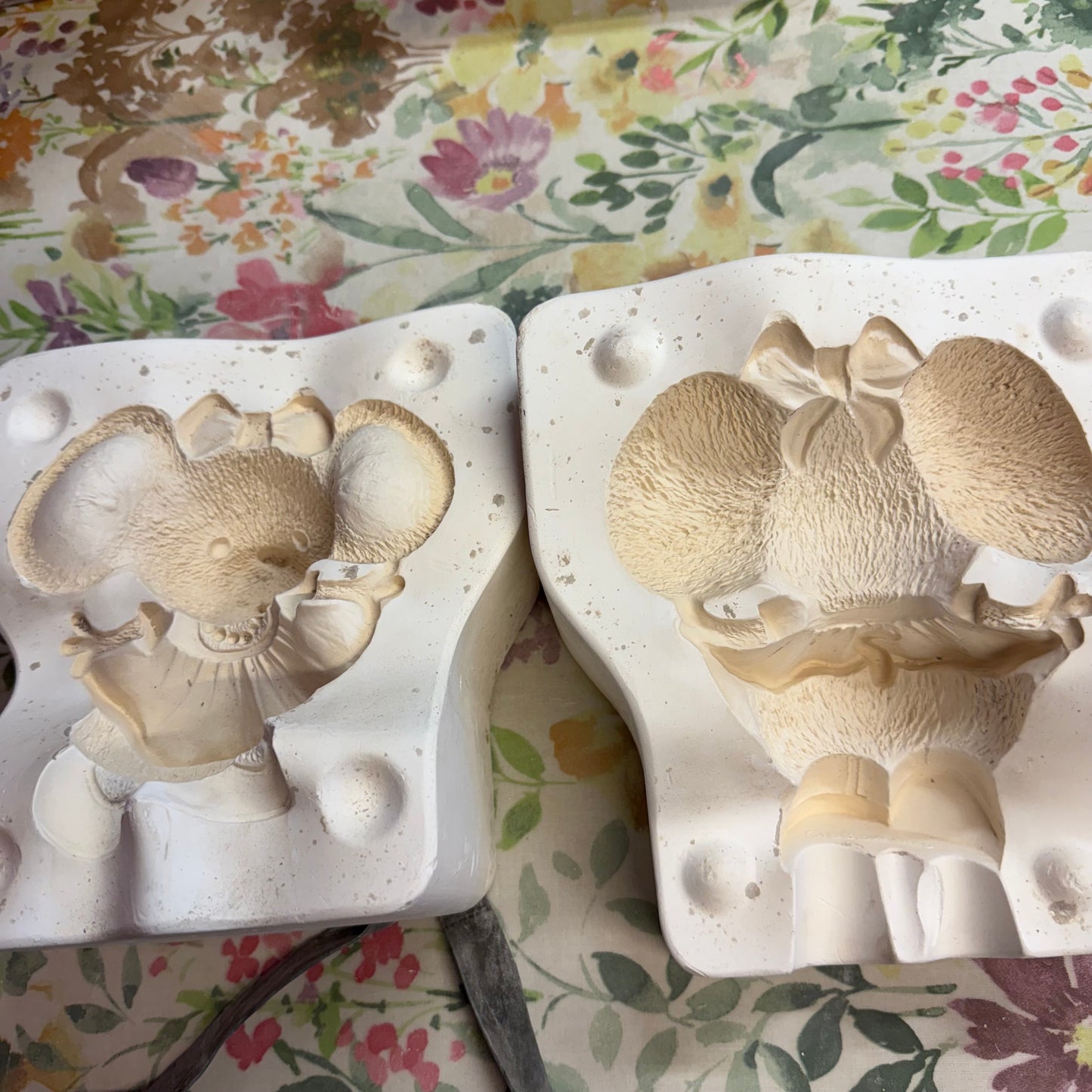 Little Miss Mouse Slip Cast Pottery Mould POSTAGE INCLUDED