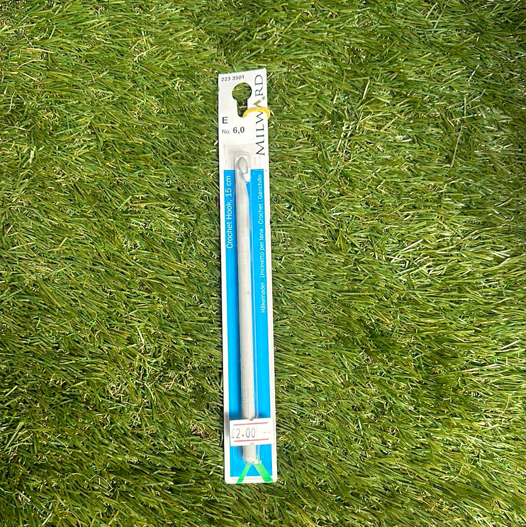 Milward 6mm Crochet Hook