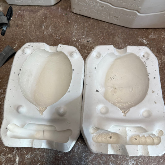 Sour Lemon Slip Cast Pottery Mould POSTAGE INCLUDED