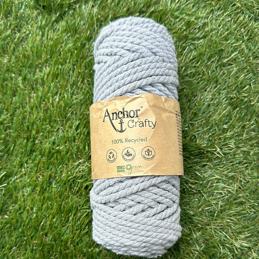 Anchor 5mm x40m macrame - Grey