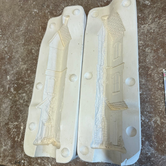 Tall Tower House Slip Cast Pottery Mould POSTAGE INCLUDED