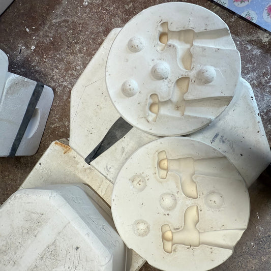Mini Taps Slip Cast Pottery Mould