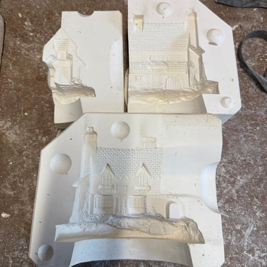 Wine Shop Slip Cast Pottery Mould