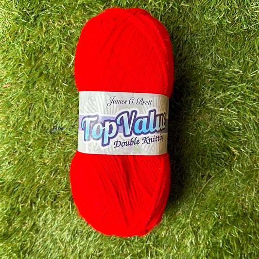 Top Value DK Bright Red - 8426