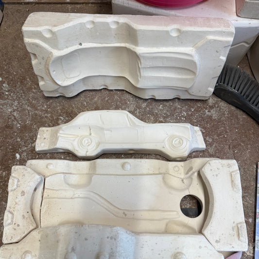 Car Slip Cast Pottery Mould POSTAGE INCLUDED