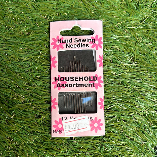 12 Hand Sewing Needles