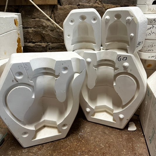 Modern Tea Pot Slip Cast Pottery Mould