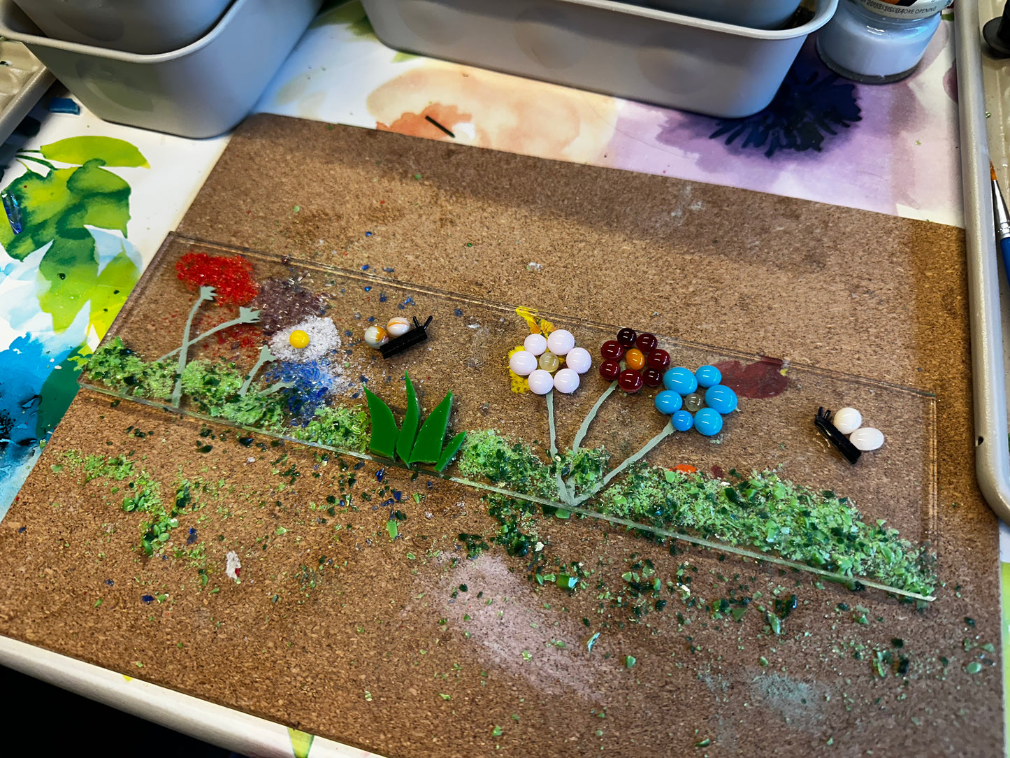 Glass Fusing Workshop at St. John’s Garden Centre, Barnstaple | Wednesday 19th March 10am-12pm