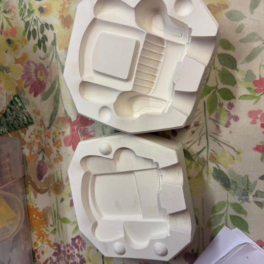 Comfy Chair Photo Frame Slip Cast Pottery Mould INCLUDES POSTAGE