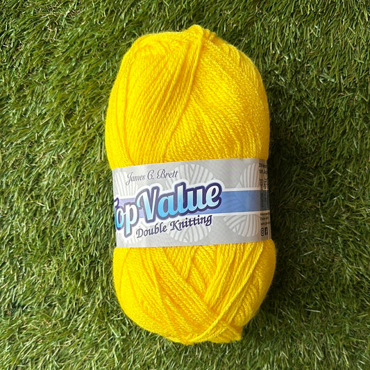 Top Value DK Bright Yellow - 8476