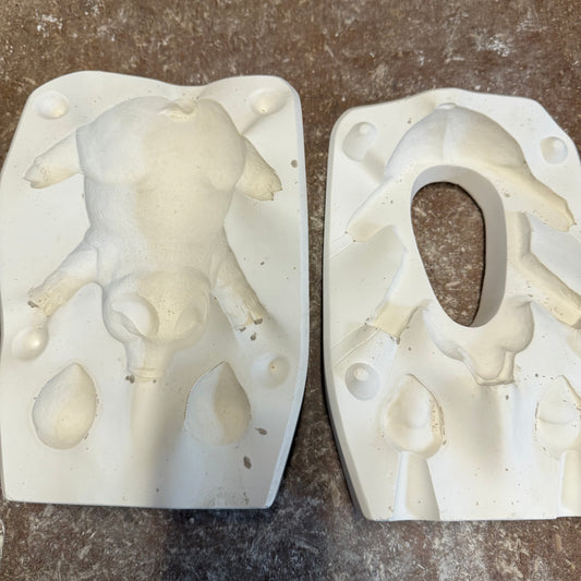 Lazy Pig Slip Cast Pottery Mould
