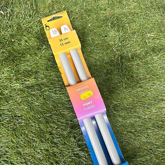 15mm Knitting Needles x35cm